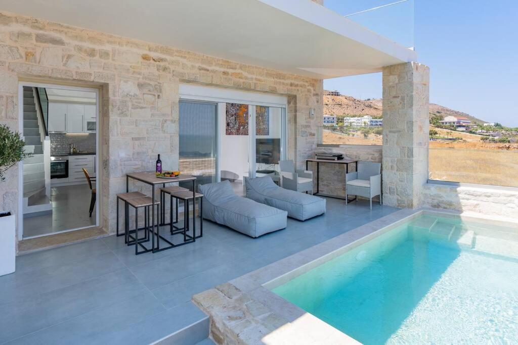 Sofia Suite, A Seafront Hideaway ! Pánormos 외부 사진